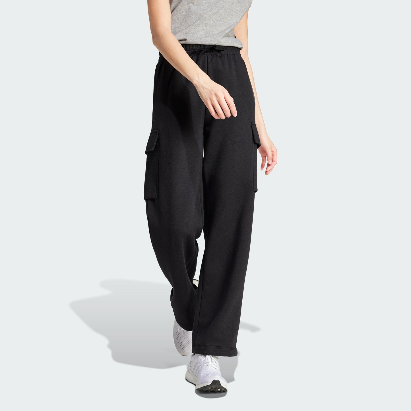 Women's adidas Essentials Linear Fleece Cargo Pants
