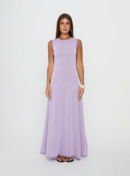 Tavison Maxi Dress Purple
