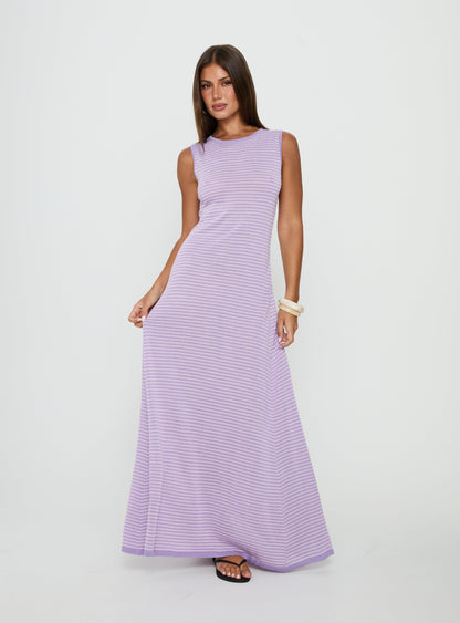 Tavison Maxi Dress Purple