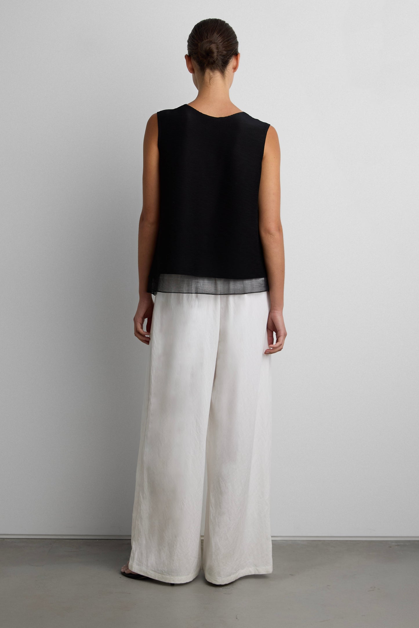 OVERSIZED PLISSE TOP