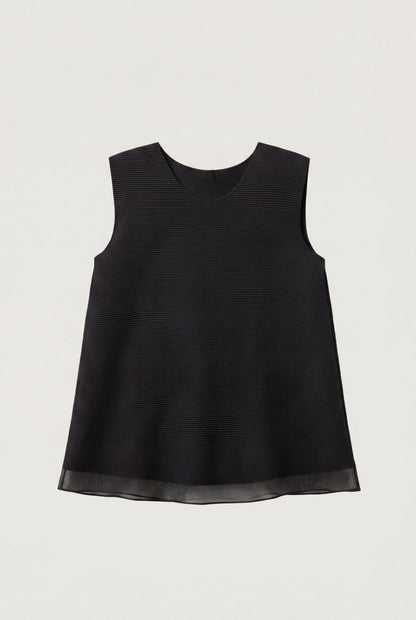 OVERSIZED PLISSE TOP