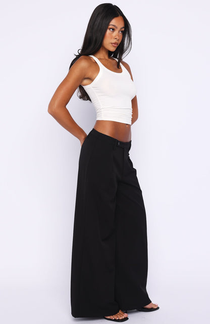 Not You Pants Black