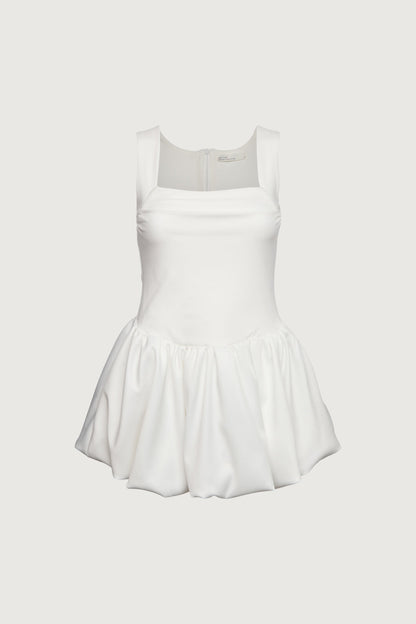 BUBBLE SQUARE MINI DRESS