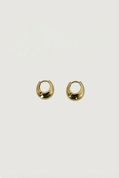 SMALL BUBBLE HUGGIE HOOP EARRINGS