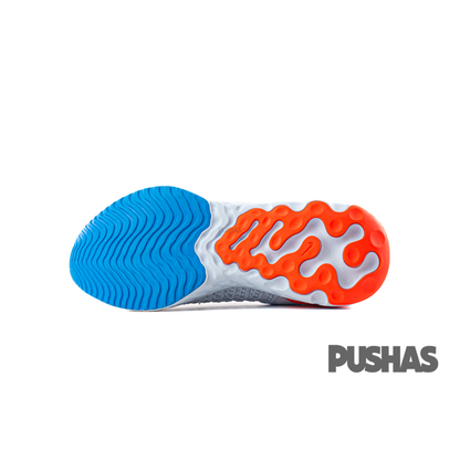 React Phantom Run Flyknit 2 'Grey Bright Crimson' Women's (2022)