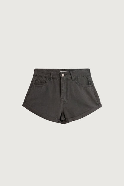 COTTON SHORT WITH CUFF DETAIL