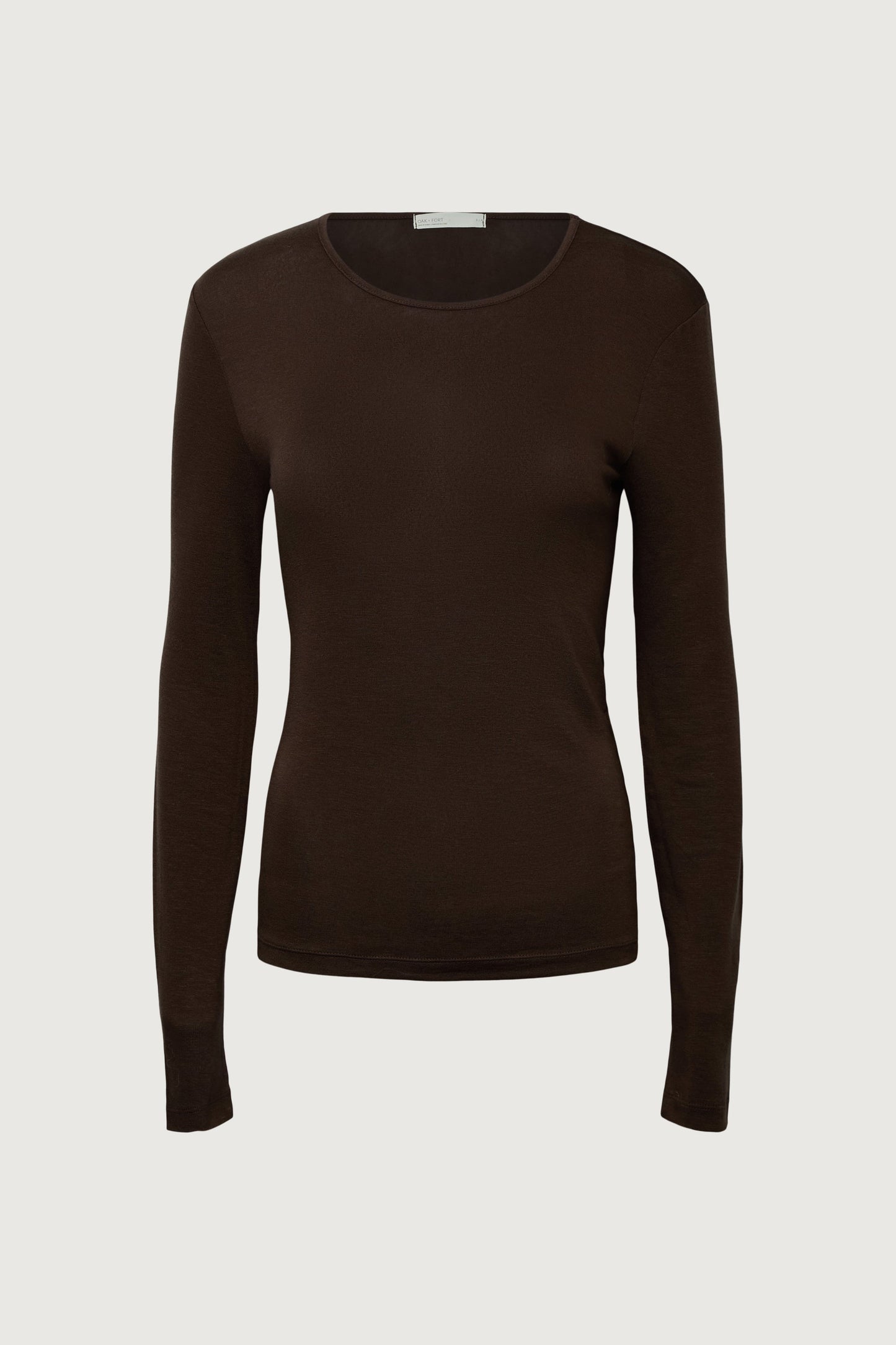 CLASSIC TENCEL LONG SLEEVE TOP