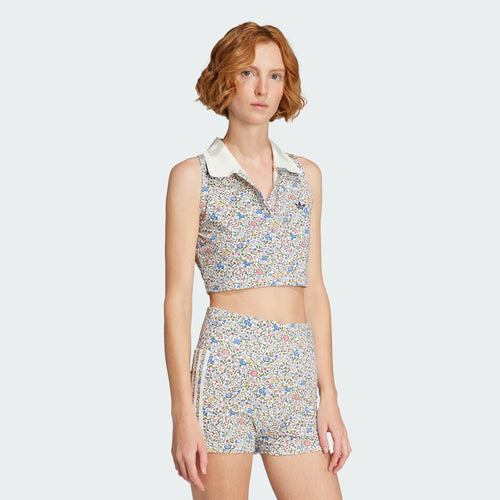 Women's adidas adidas Originals x Liberty London Sleeveless Crop Polo