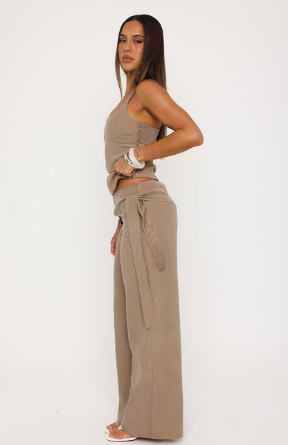 Belle Mood Pants Taupe